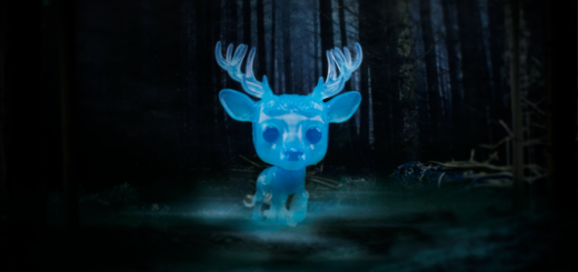 An image showing the stag Patronus Funko Pop!.