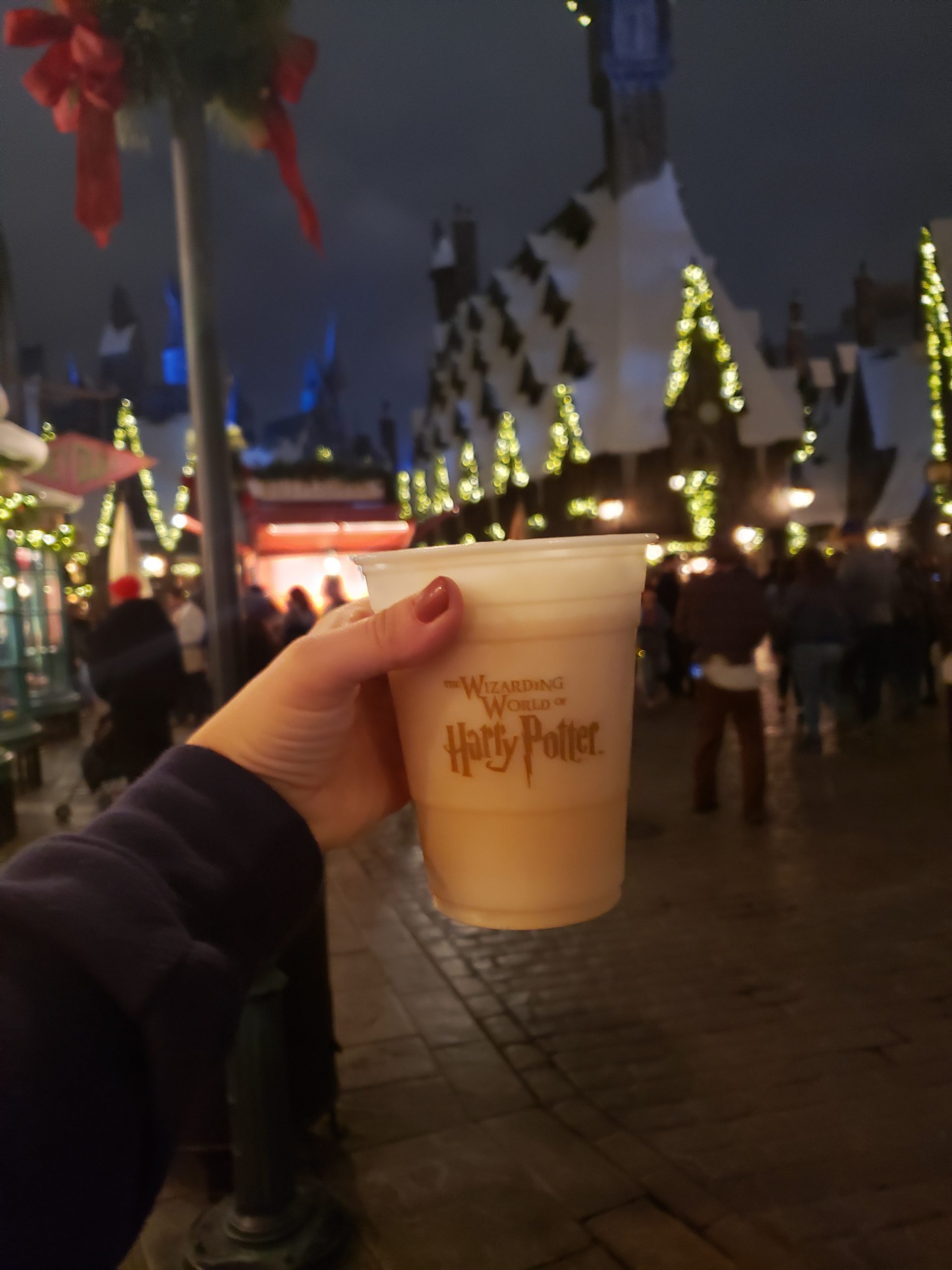 Enjoy a butterbeer – chilled or hot!