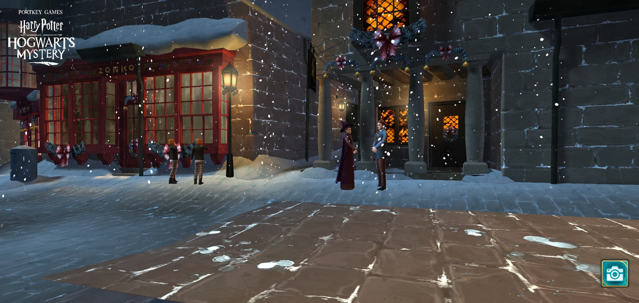 Even the Hog’s Head Inn looks warm and inviting in the latest “Harry Potter: Hogwarts Mystery” update.