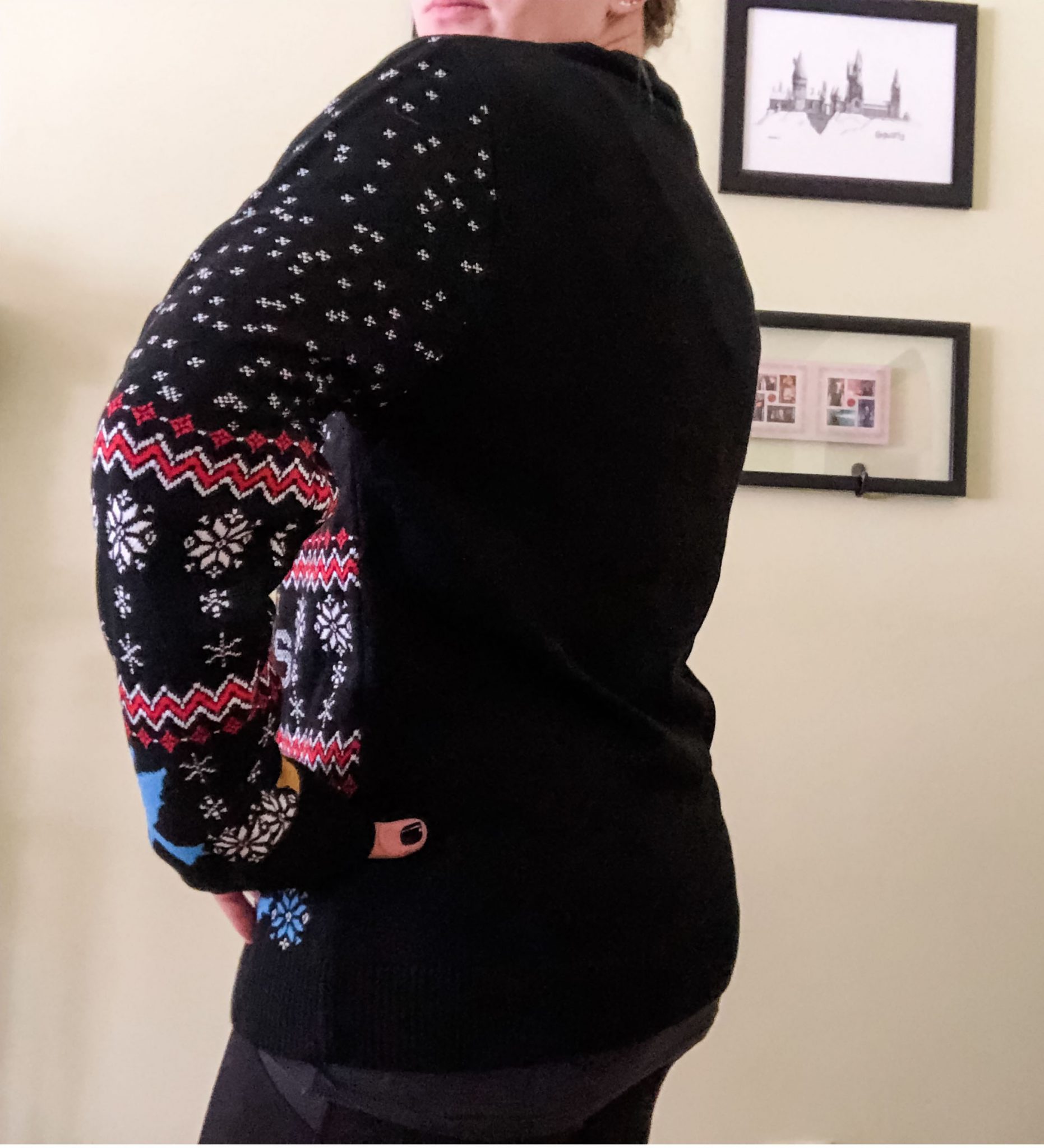 Review "Harry Potter" Holiday Sweater from Merchoid!