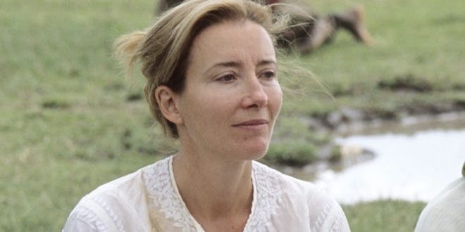 Emma Thompson in Ethiopia for ActionAid in 2004.