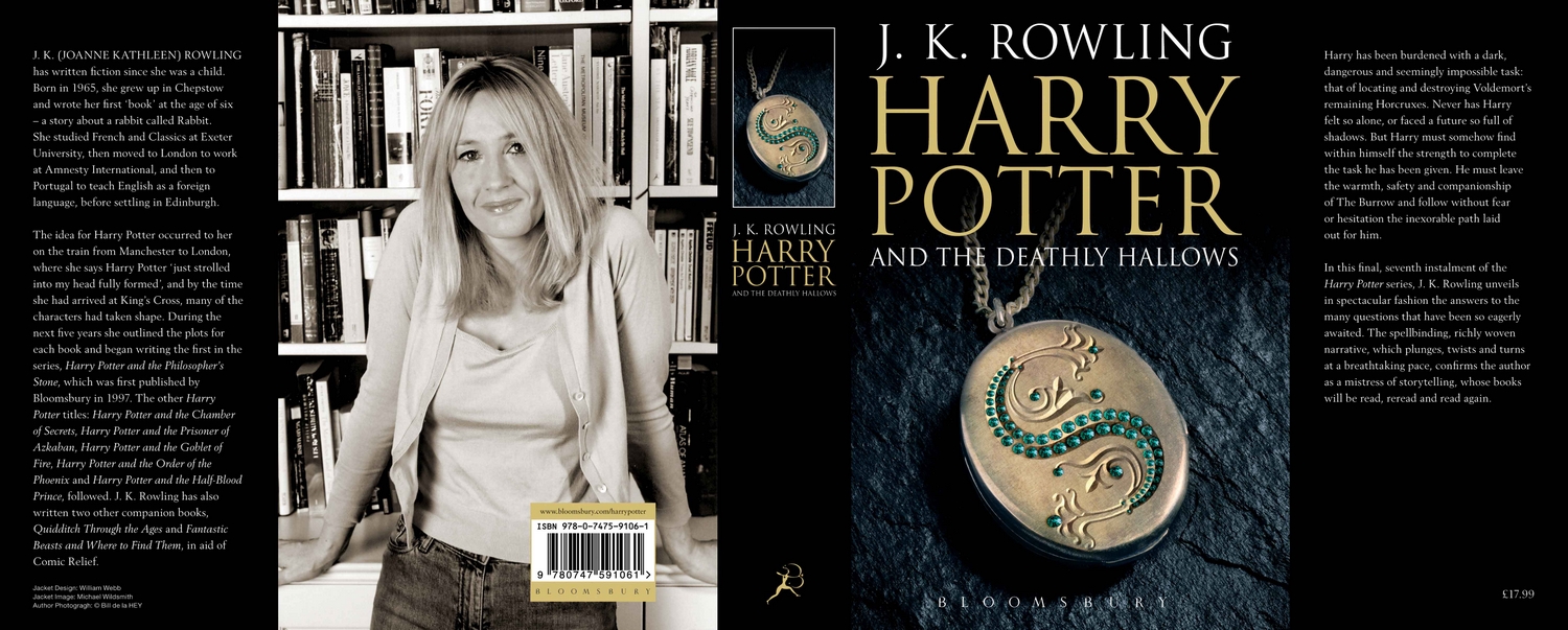 "Harry Potter and the Deathly Hallows" UK Adult Edition Cover