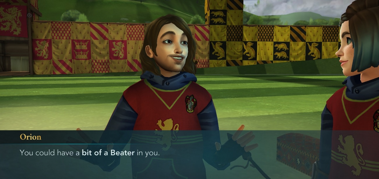 Your next Quidditch adventure in "Harry Potter: Hogwarts Mystery" will be as a Beater.
