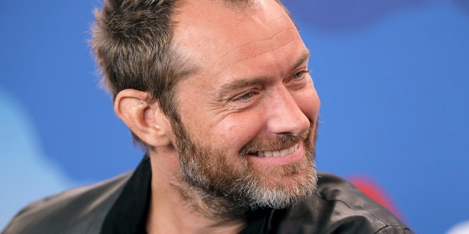 Jude Law is pictured at Sundance 2020 for "The Nest."