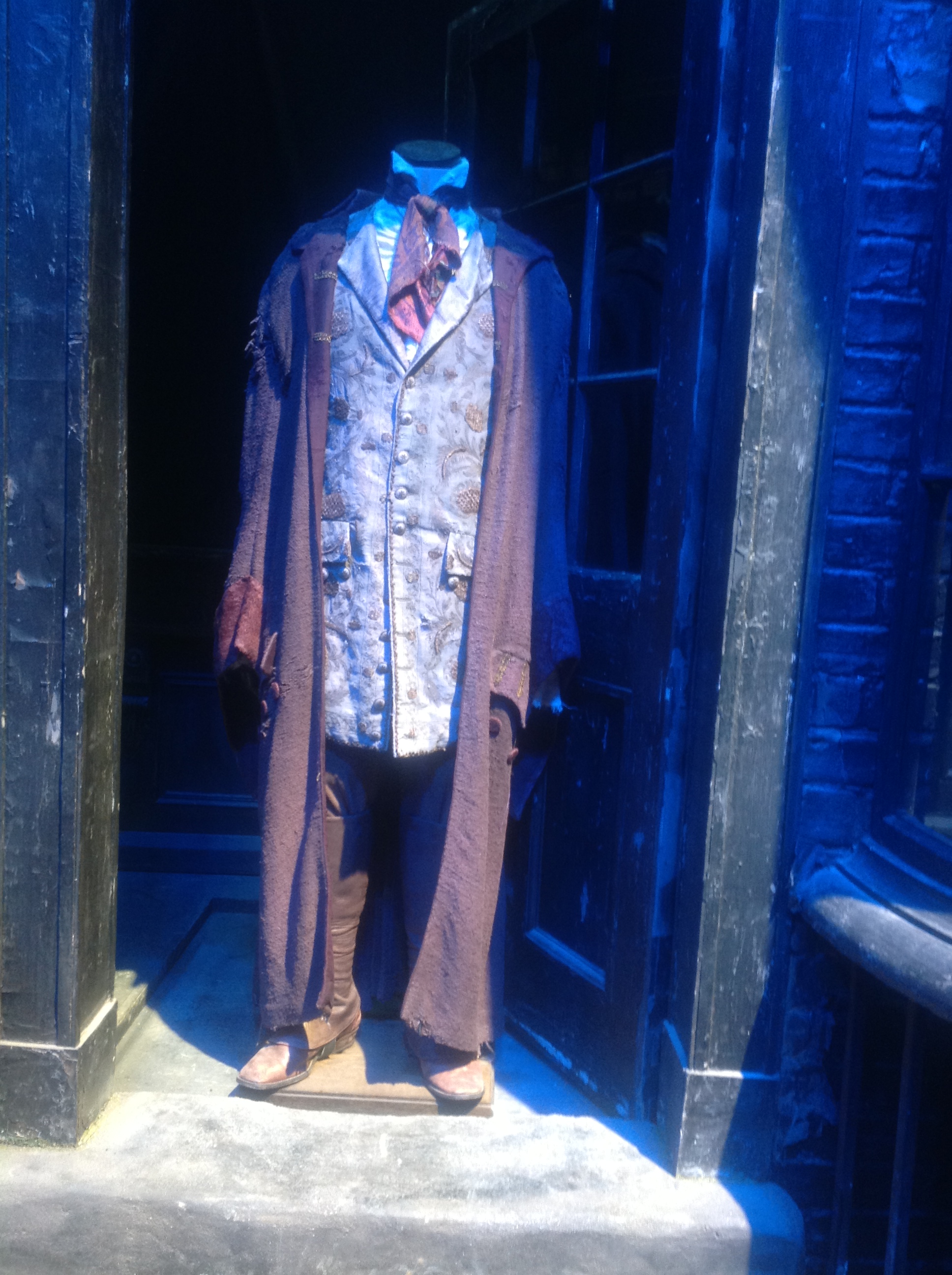 Ollivander's robes at WB Studio Tour during Wand Week, 2013