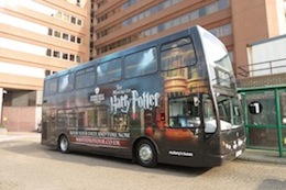 WB Studio Tour shuttle bus, 2012