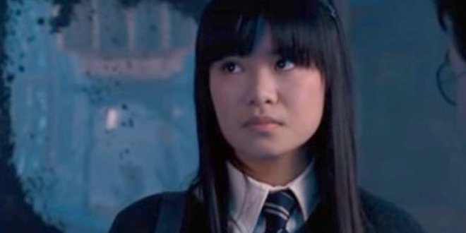 Cho Chang looking at Cedric's photo in the Room of Requirement