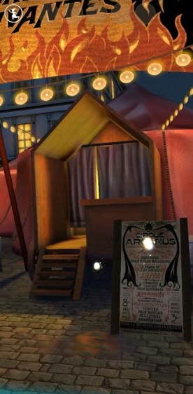 There’s no telling what awaits behind any curtain at the Circus Arcanus.