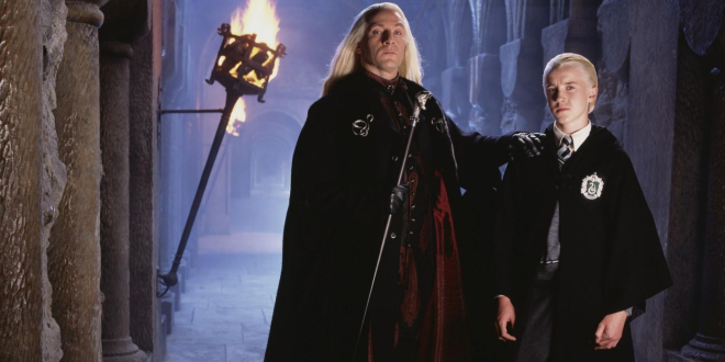 Lucius and Draco Malfoy