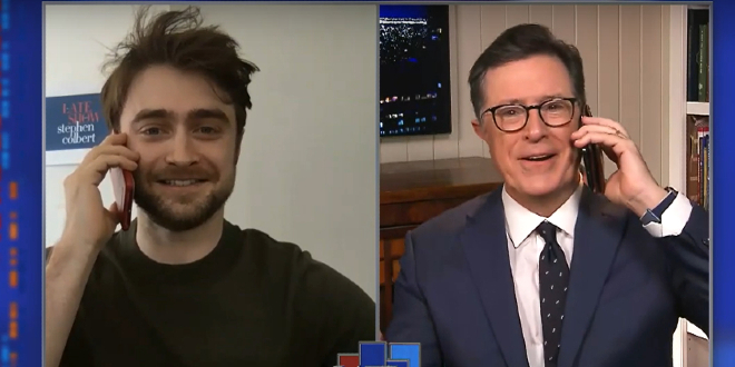 Daniel Radcliffe Stephen Colbert A Late Show