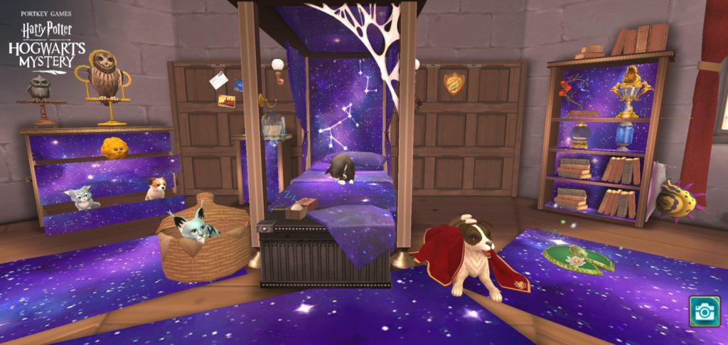 Your character now has a chance to sleep among the stars in "Harry Potter: Hogwarts Mystery".