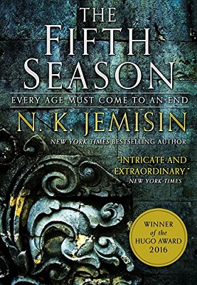 Cover image of "The Fifth Season" from "The Broken Earth" trilogy