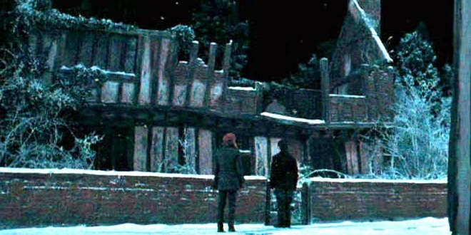 Harry and Hermione at Godric's Hollow
