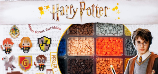This is a featured image of the Perler Harry Potter Fuse Bead Kit.