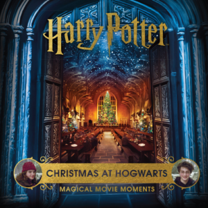 The cover of "Harry Potter: Christmas at Hogwarts: Magical Movie Moments", from Insight Editions, is pictured.