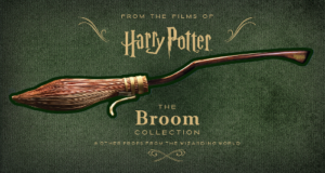 The cover of "Harry Potter: The Broom Collection", from Insight Editions, is pictured.