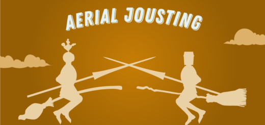 Aerial Jousting Wizolympics