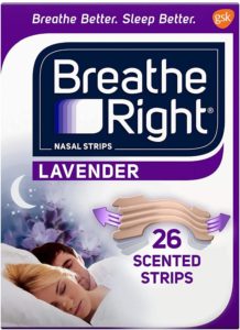 Breathe Right Nasal Strips for Professor Binn's class