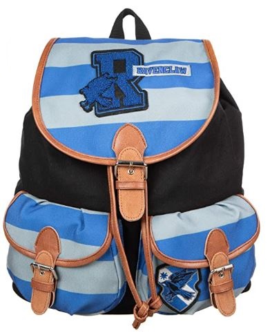 Ravenclaw varsity-style backpack