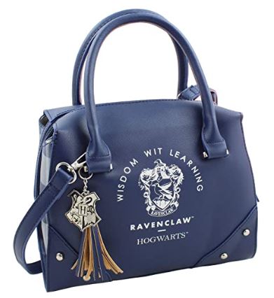 blue designer-handbag-style Ravenclaw purse