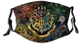 Harry Potter face mask with Hogwarts crest