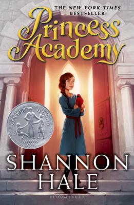 The book cover for "Princess Academy", which is the first novel in "The Princess Academy" trilogy by Shannon Hale.