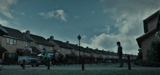 Harry watches as the Dursleys are leaving Privet Drive in Deathly Hallows Part 1