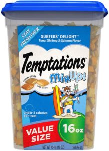 Temptations cat treats for McGonagall in her cat form