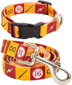 Harry potter dog shop collar and leash