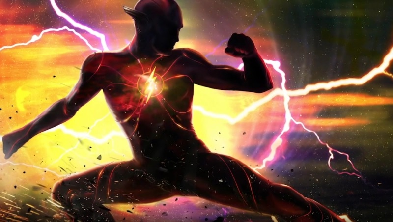 Ezra Miller's suit is on full, awesome display in this concept art from "The Flash".