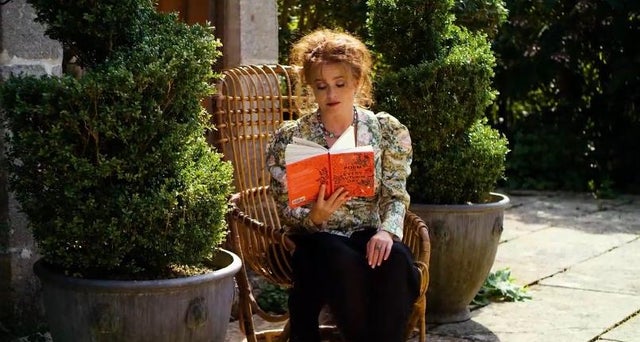Helena Bonham Carter is pictured in a film still from "A Poem for Every Autumn Day".