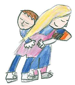 Pictured is an illustration for the United States edition of “The Ickabog” by Ila, 9, of Oklahoma.