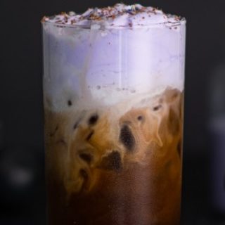 Lavender Brown's Iced Coffee
