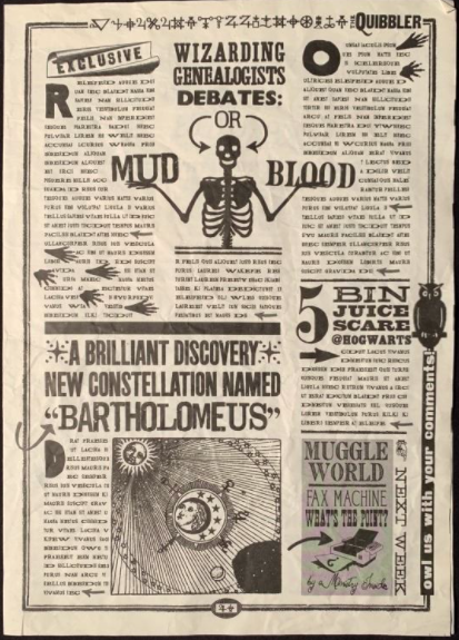MinaLima are known for detail in their graphic design work (Credit: Hanlin Auction Service)