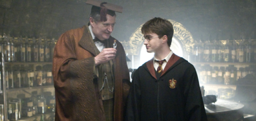 Slughorn gives Harry Felix Felicis