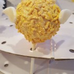 Snitch cake pop completed