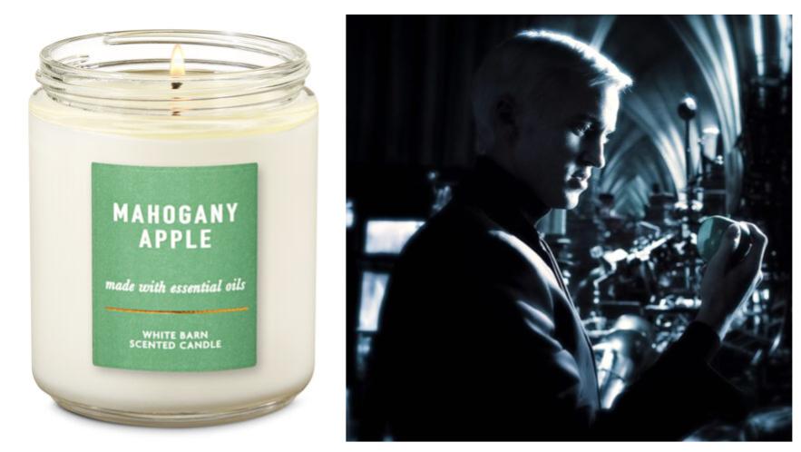 what candles smell like draco malfoy bath and body works