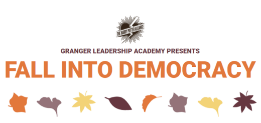 A featured image for the Harry Potter Alliance's Fall Into Democracy conference is shown.