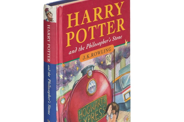 First edition of "Harry Potter and the Philosopher's Stone" 