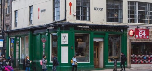 A photo of Spoon Cafe in Edinburgh, which is credited with being one of of the locations in which J.K. Rowling wrote early chapters of "Harry Potter and the Sorcerer's Stone."