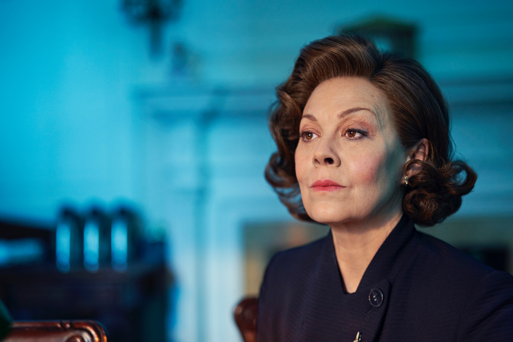 Helen McCrory is pictured in a first-look image from "Roadkill".