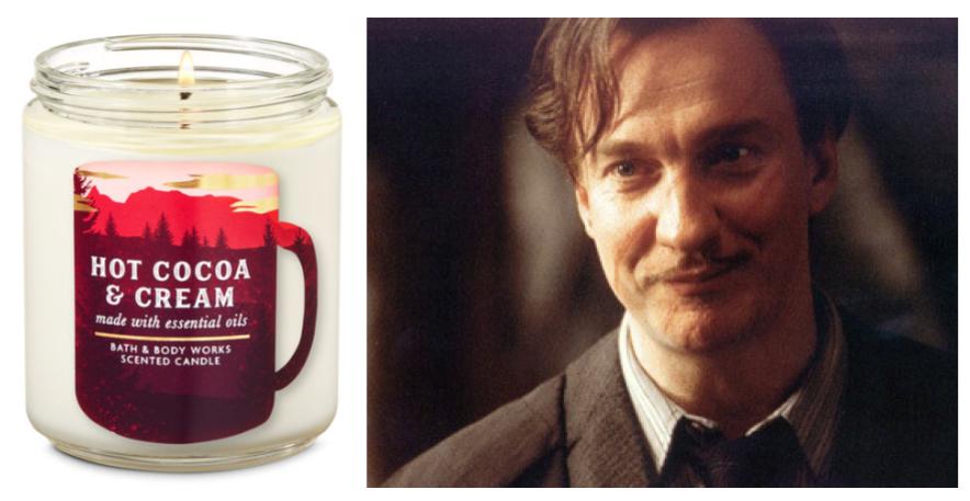 Harry Potter Character Face Pillar Candle Design / Character