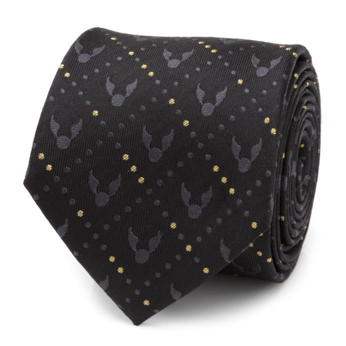 Golden Snitch black tie from Cufflinks