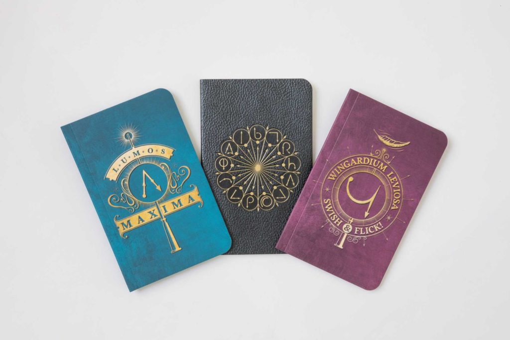 These journals have Harry Potter spells on them