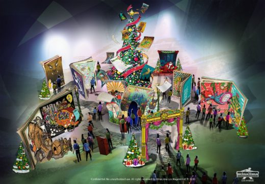 MinaLima Reveals Concept Art for an Immersive Holiday Experience