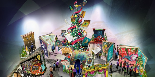 MinaLima Reveals Concept Art for an Immersive Holiday Experience