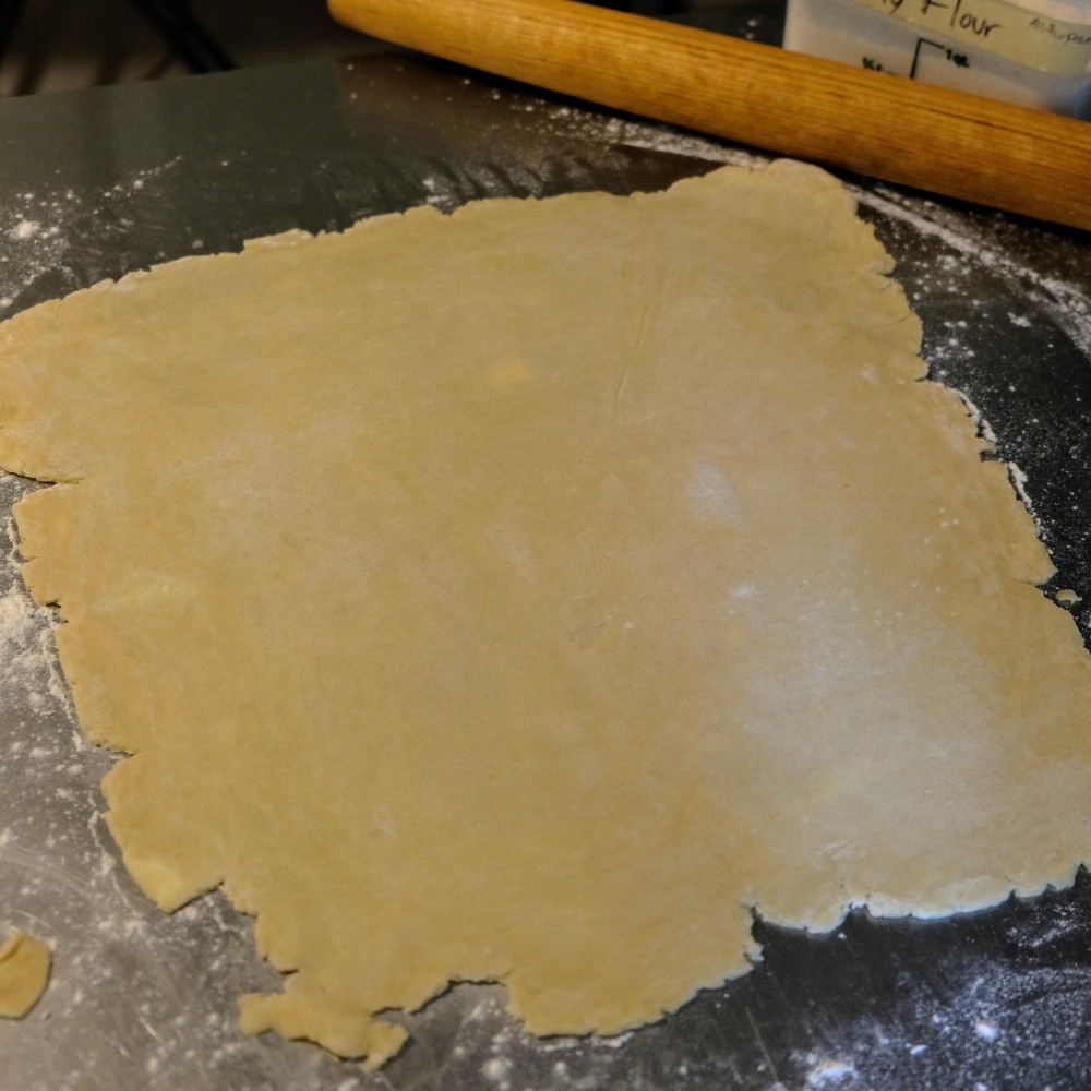 Pie Dough rolled