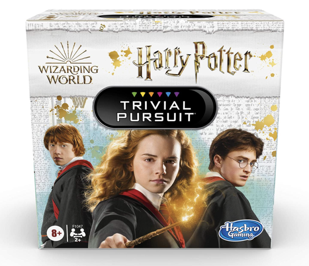 This is a game of Harry Potter Trivial Pursuit