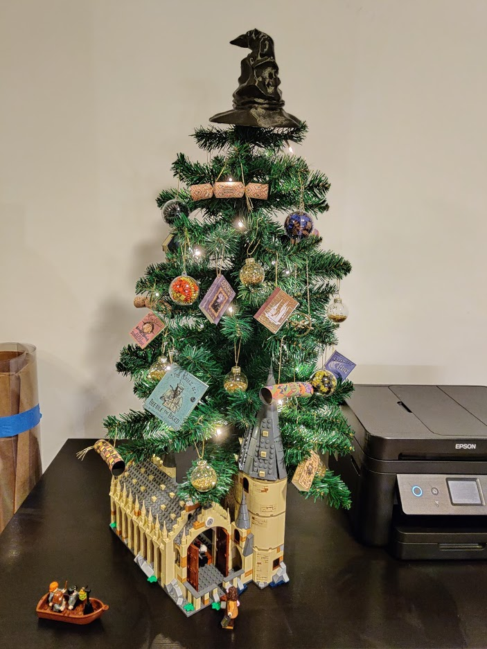 DIY Harry Potter Christmas Tree