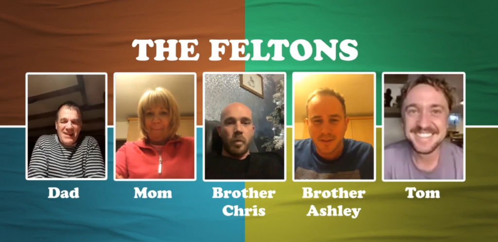 The Feltons get sorted into their Hogwarts Houses.